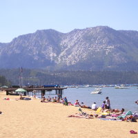 LAKE TAHOE, BEACH PARKS