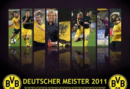 Deutscher Meister 2011 - dortmund, borussia, bvb, 09