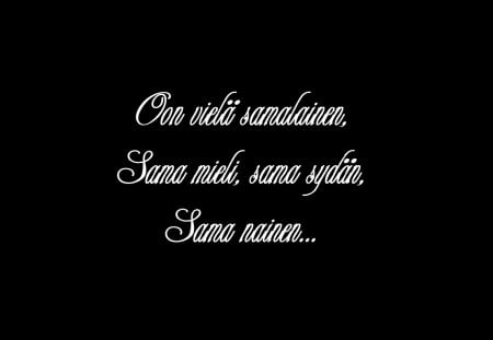 Sama Nainen #2 - chisu, 1366 x 768, sama nainen, lyrics