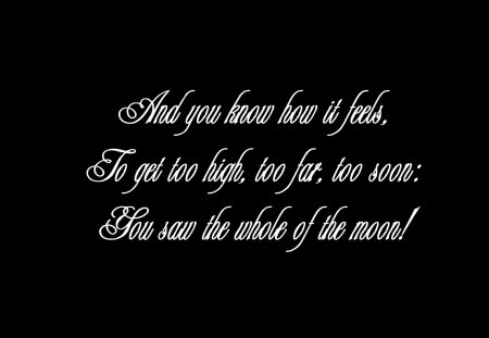 The Whole Of The Moon #2 - 1366 x 768, lyrics, the whole of the moon, the waterboys