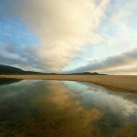 Carmel River Beach Reflection