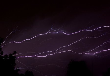 Lighting - sky, storm, dark sky, thunder, lighting