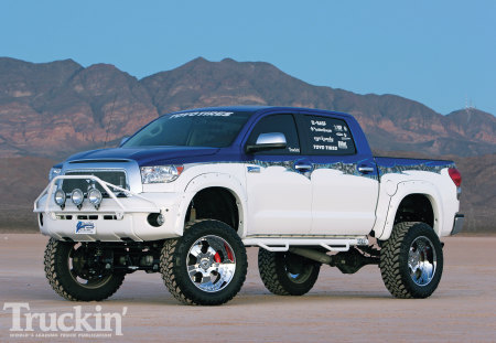 Tundra - 08, lifted, toyota, 4x4