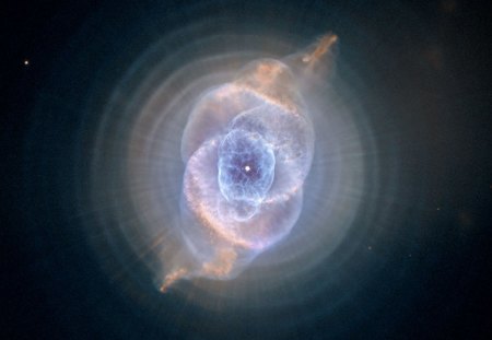 THE CAT'S EYE NEBULA - amazing, universe, galaxy, nebula, eye, space