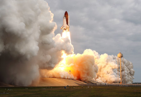 LAST LAUNCH of SPACE SHUTTLE ENDEAVOUR - nasa, flight, spacecraft, rockets, shuttle