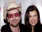 'BONO' AND WIFE 'ALI'