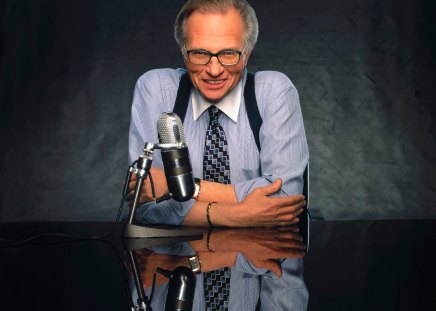 Larry King Live - people, tv, man, radio, other