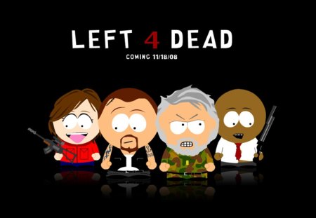 left 4 dead - left 4 dead, left 4 dead cartoon, left 4 dead the game, south park