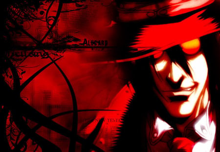 Alucard - Hellsing - vampire, alucard, hellsing, smile