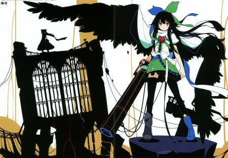 Touhou - black rock shooter, vacaloid, shugo chara, touhou