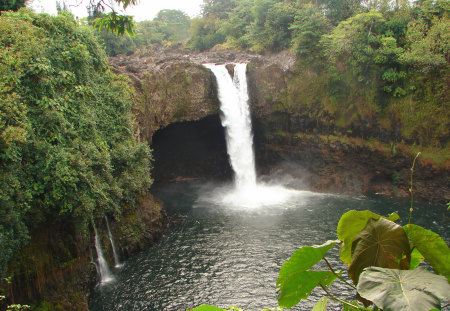 KILLER WATERFALL - nature, water, watercourse, waterfall