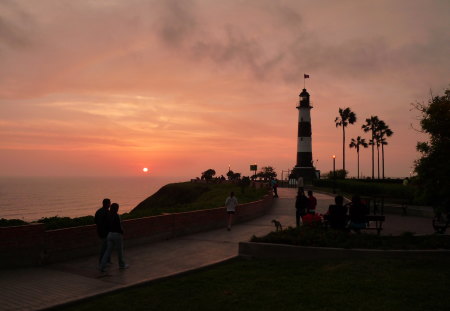 Sunset in PERU