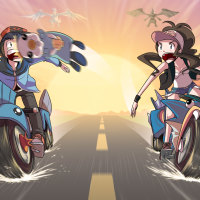 Pokemon on Motorcycles!