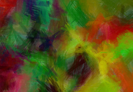 creative colours - abstract, yellow, red, green