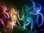 Rainbow Color Smoke