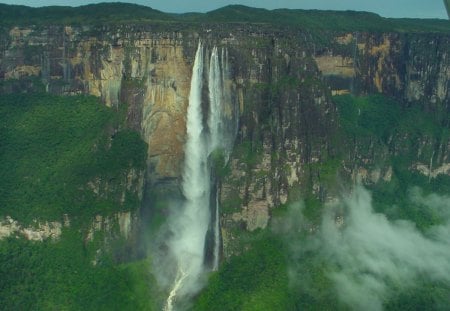 ANGEL FALLS, VENEZUELA - venezuela, waterfalls, angel, nature