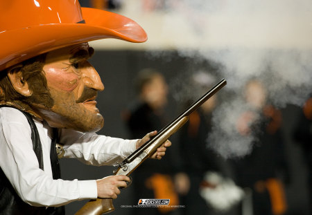 Pistol Pete - oklahoma state, football, cowboys, osu