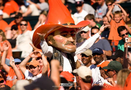 Pistol Pete - oklahoma state, football, cowboys, osu