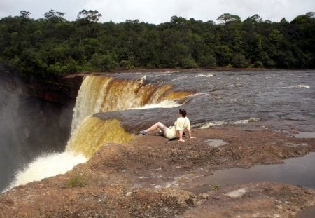 GUYANA KAITEUR FALLS - guyana, waterfalls, kaiteur, nature