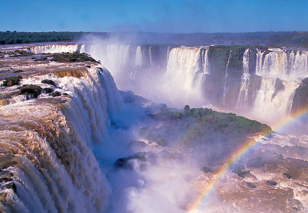 IGUAZU FALLS - nature, iguazu, waterfalls, watercours