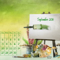 Easel Sept 2011 Calendar