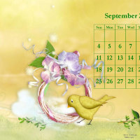 Chick Chick Sept 2011 Calendar