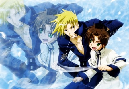 Not Fair! - frau, anime, play, 07-ghost, teito, fair, priest, tease, cute