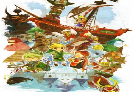 The Legend of Zelda the Wind Waker! - legend of zelda, pictures of toon link, toon link, video games