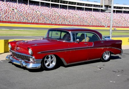 Sweet Custom Bel Air - hot, air, 56, rod, bel, chevy, car, custom, hotrod, classic, chevolet, 1956