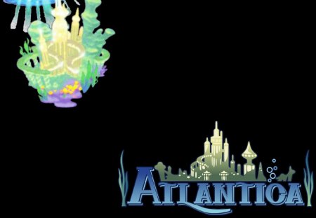 Atlantica (KH2) (KHII) - ii, atlantica, kingdom hearts 2, world, logo