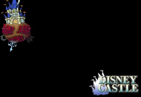 Disney Castle (KH) - kingdom hearts, world, logo, kh, disney castle