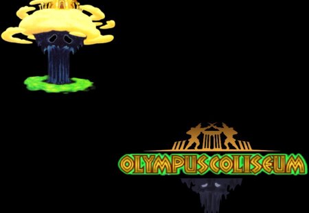 Olympus Coliseum (KH2) (KHII) - olympus coliseum, ii, khii, kh2, kingdom hearts 2, logo, world