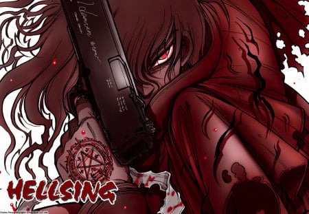 Hellsing-Alucard - vampire, hellsing, anime, awesome