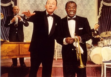 BING CROSBY & LOUIS ARMSTRONG - action, actors, movies, usa