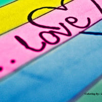 Coloring Love