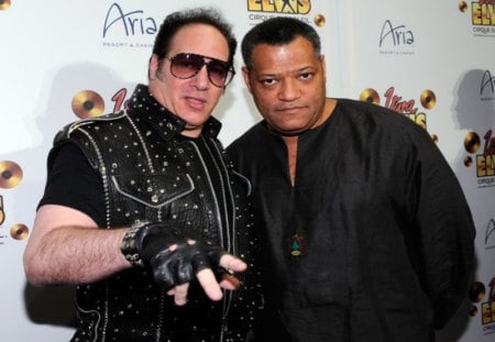 LAURENCE FISHBURNE & ANDREW DICE CLAY - action, actors, movies, usa