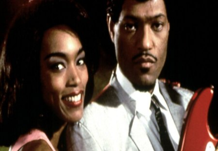 LAURENCE FISHBURNE & ANGELA BASSETT - action, movies, acors, usa