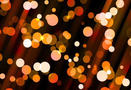 lights - hd, blur, lights dots, 1080p, lights