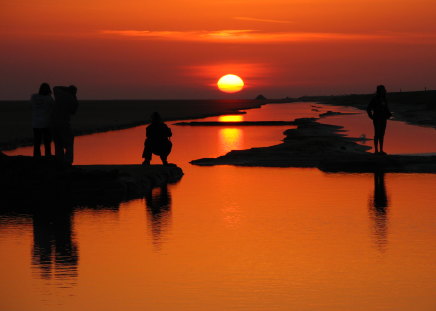 Sahara - water, desert, sun, sahara