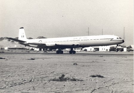 Before the VC10 we had the Comet, Masirah 1970