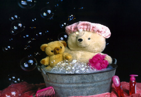 Teddy bath