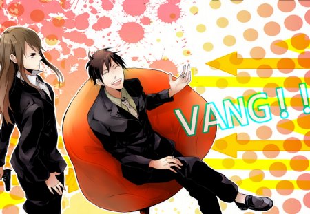 DRR!! New - 2011, wall, anime, squad, durarara, new