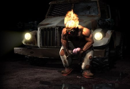 Twisted Metal - metal, clown, fantasy, twisted, video, games, sweet tooth, dark