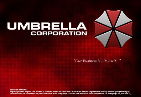 Resident Evil - resident, video, game, umbrella, evil, corp