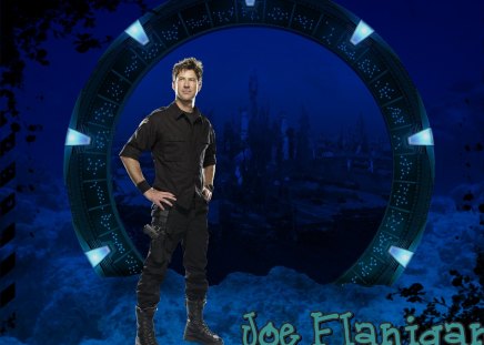 Stargate Atlantis' Joe Flannigan - joe flannigan, colonel shepard, blue, stargate atlantis