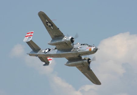 B 25 - PANCHITO - aircraft, plane, antique, b25