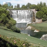 Waterfalls in Las Vegas - USA 