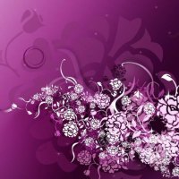 PURPLE FLOWER VECTOR