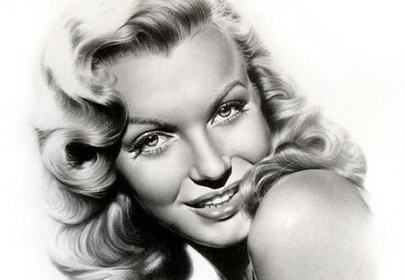 Marilyn Monroe - smile, marilyn monroe, woman, blonde, actresses