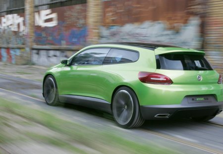 Volkswagen Scirocco Iroc Concept - iroc, scirocco, volkswagen, concept